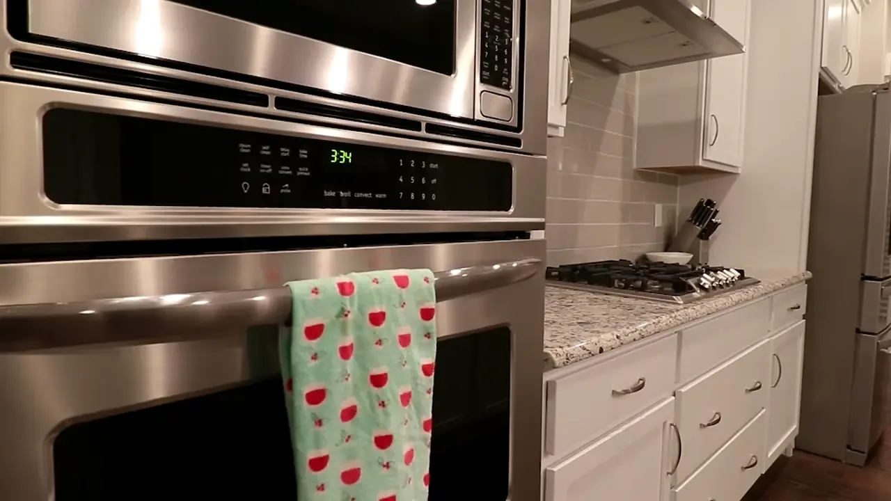 A bright, clean home kitchen